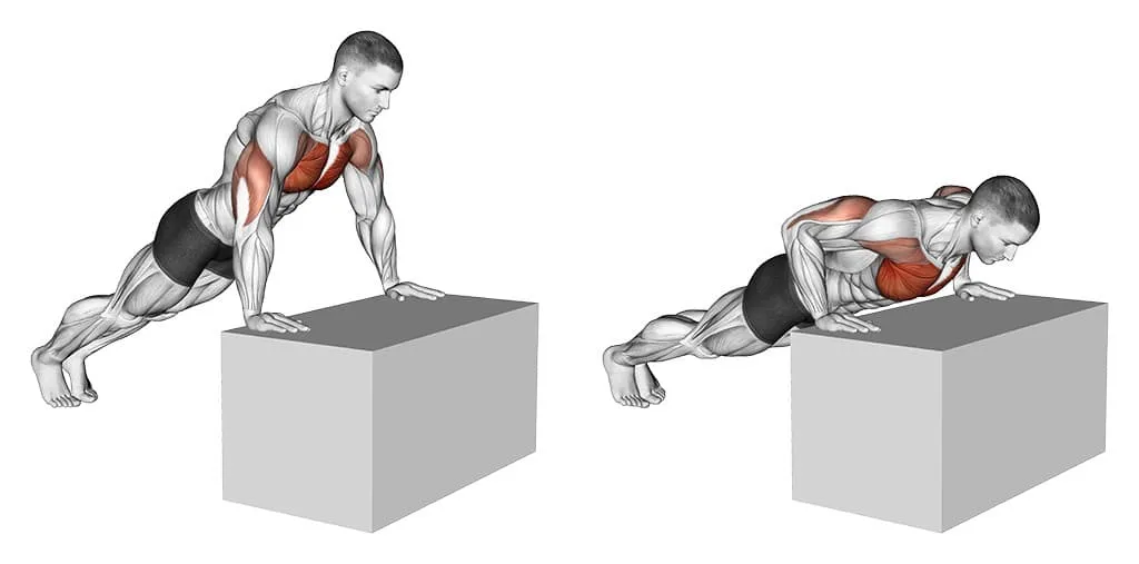 Inclined push up - എങ്ങനെ ചെയ്യണം